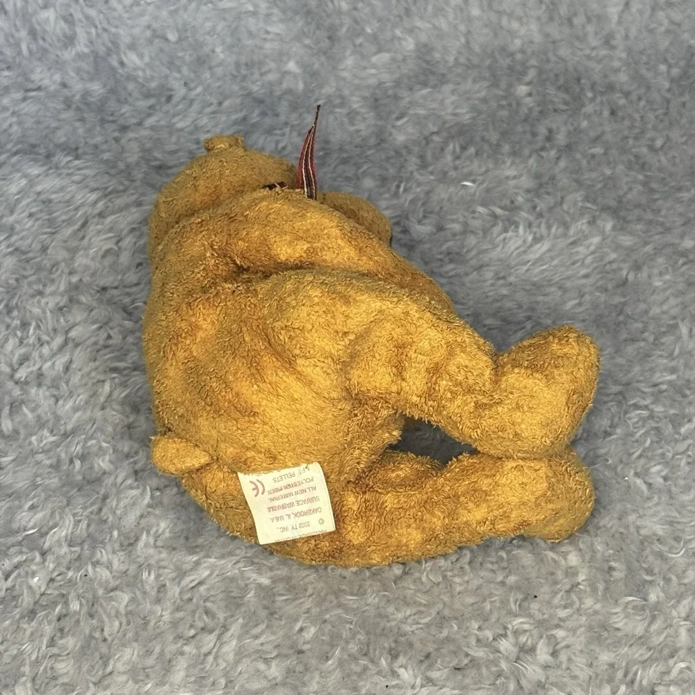Ty Beanie Baby Woody Bear Plush 8